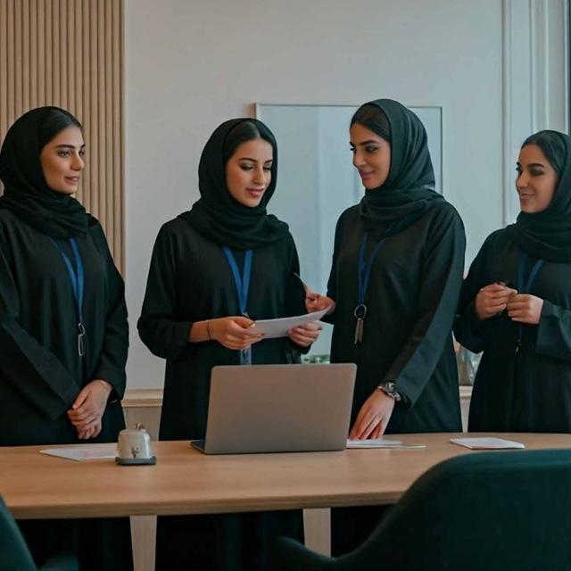 Women mentorship session led by Haya Sawan